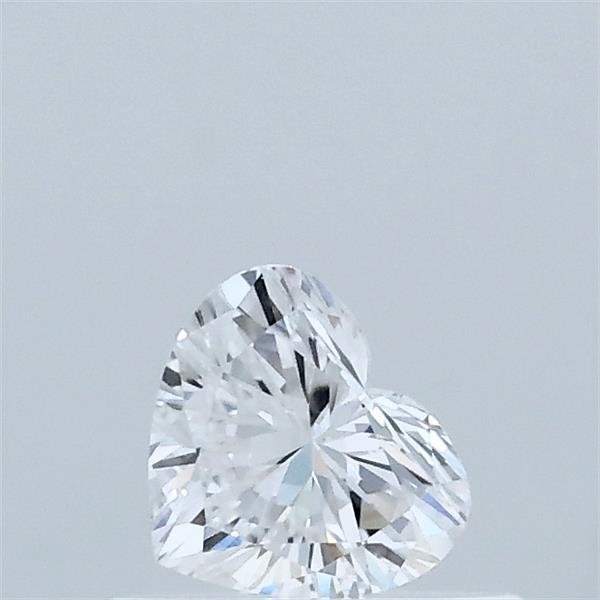 0.33 Carat Heart Lab Grown Diamond, Very Good Polish, D Color, VS1 Clarity