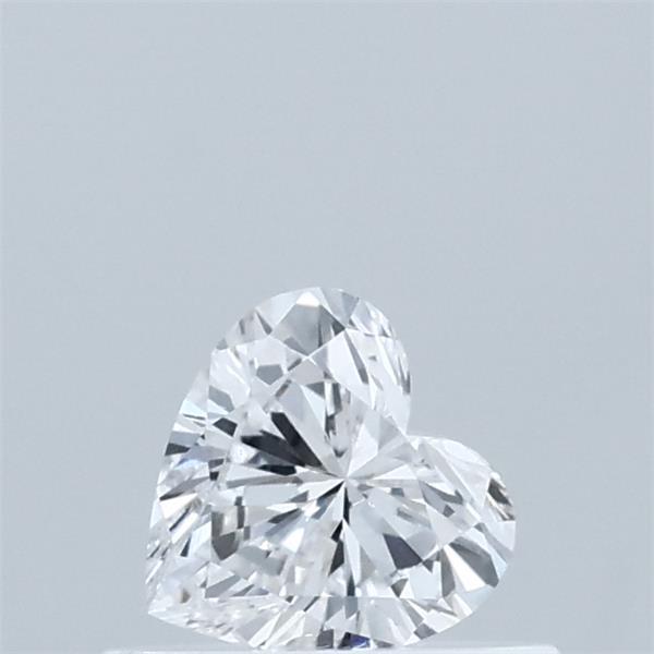 0.37 Carat Heart Lab Grown Diamond, Very Good Polish, E Color, VS1 Clarity