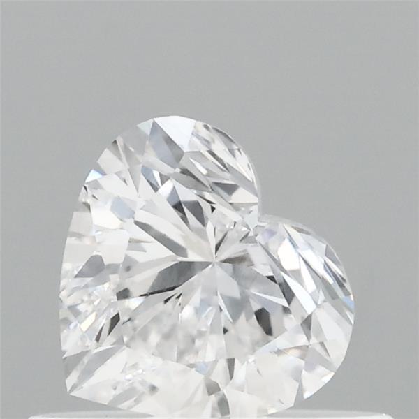 0.43 Carat Heart Lab Grown Diamond, Very Good Polish, D Color, VVS1 Clarity