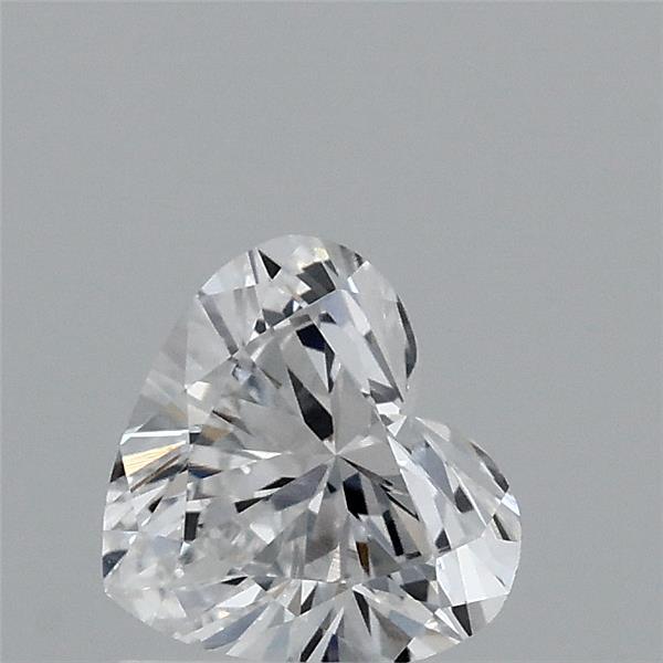0.70 Carat Heart Lab Grown Diamond, Very Good Polish, D Color, VVS1 Clarity