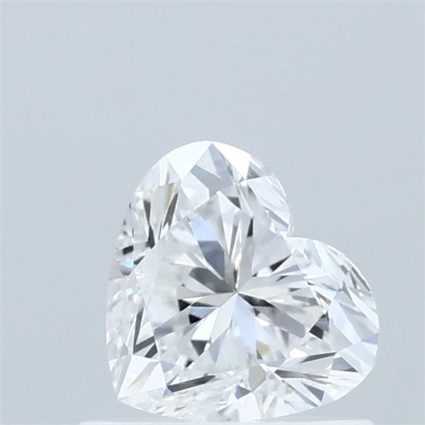 0.70 Carat Heart Lab Grown Diamond, Very Good Polish, E Color, VVS2 Clarity