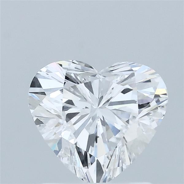 1.00 Carat Heart Lab Grown Diamond, Excellent Polish, D Color, VS1 Clarity