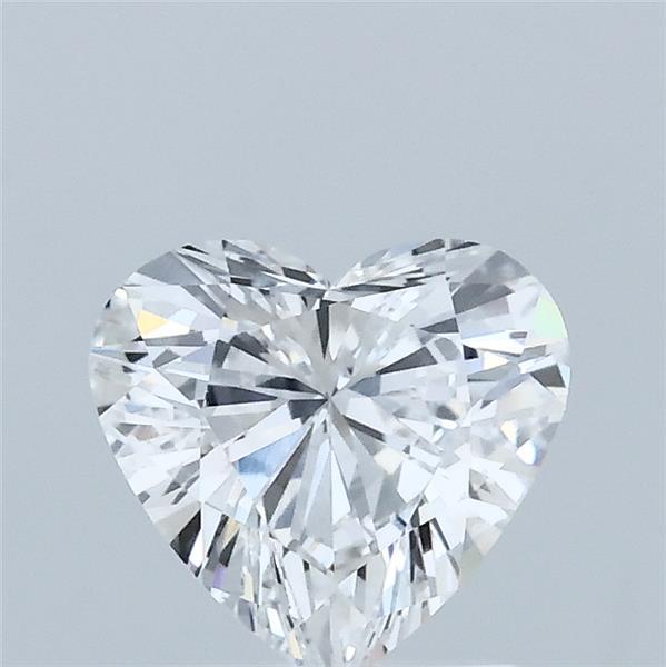 1.00 Carat Heart Lab Grown Diamond, Excellent Polish, D Color, VVS2 Clarity