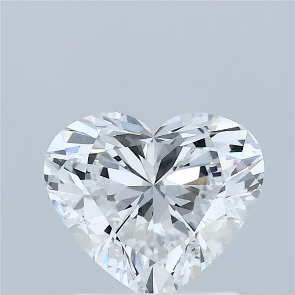 1.00 Carat Heart Lab Grown Diamond, Excellent Polish, D Color, VVS2 Clarity