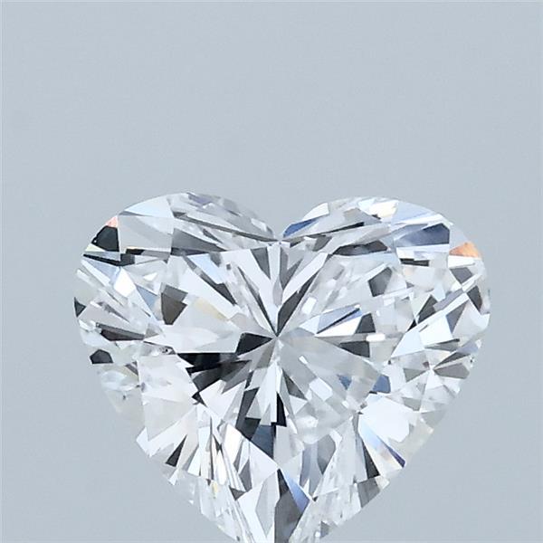 1.01 Carat Heart Lab Grown Diamond, Excellent Polish, D Color, VS1 Clarity