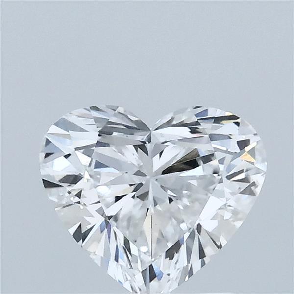 1.01 Carat Heart Lab Grown Diamond, Excellent Polish, D Color, VS1 Clarity