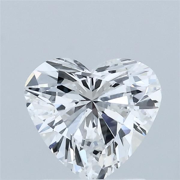 1.01 Carat Heart Lab Grown Diamond, Excellent Polish, E Color, VS1 Clarity