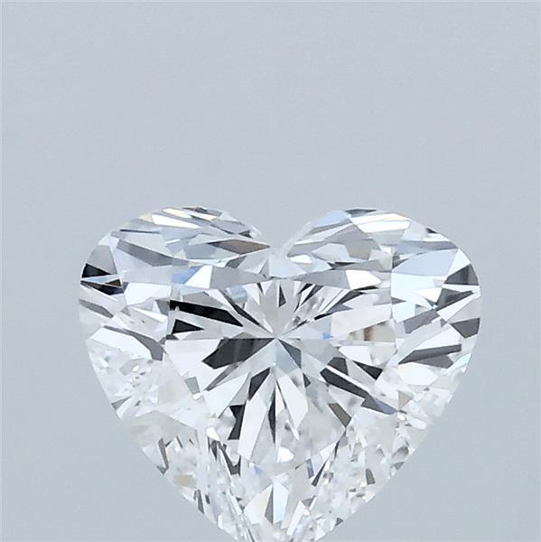 1.02 Carat Heart Lab Grown Diamond, Excellent Polish, D Color, VVS2 Clarity