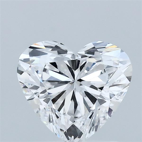 1.03 Carat Heart Lab Grown Diamond, Excellent Polish, D Color, VVS2 Clarity