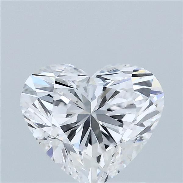 1.09 Carat Heart Lab Grown Diamond, Excellent Polish, E Color, VVS1 Clarity