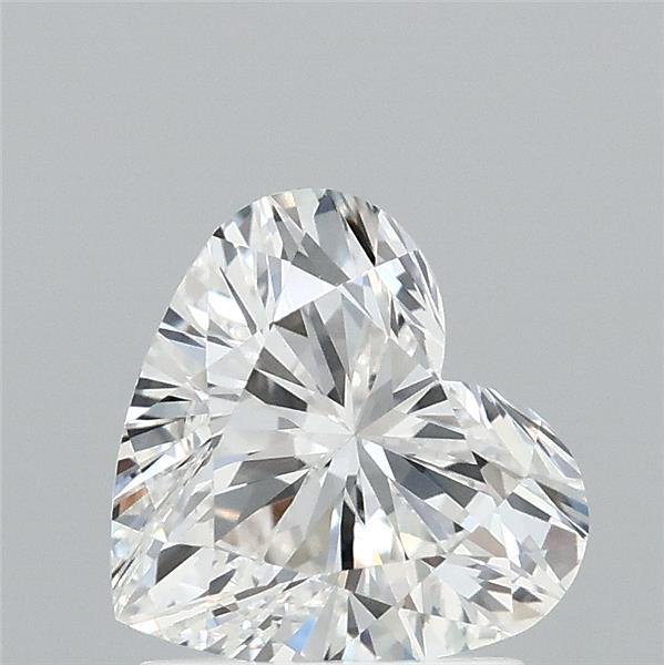 1.43 Carat Heart Lab Grown Diamond, Excellent Polish, F Color, VVS2 Clarity