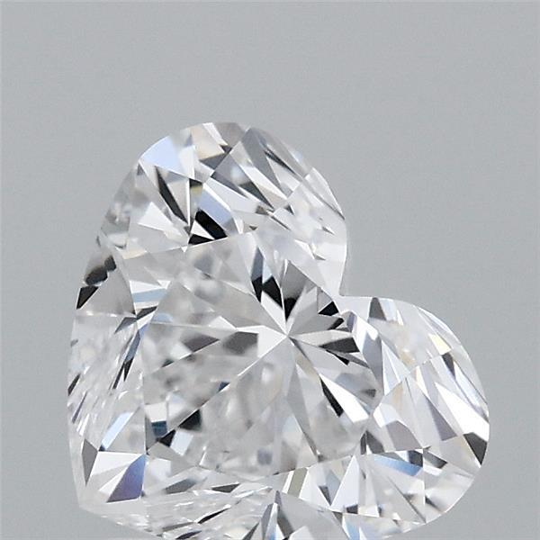1.52 Carat Heart Lab Grown Diamond, Excellent Polish, D Color, VVS1 Clarity