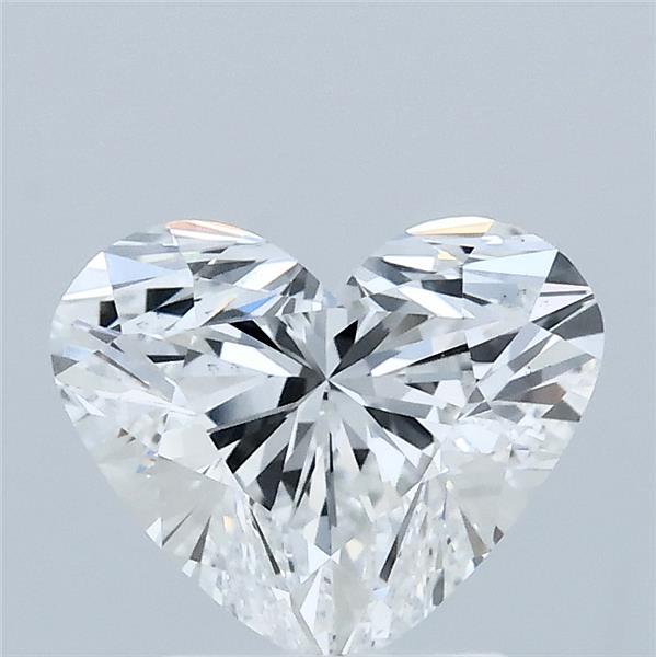 1.70 Carat Heart Lab Grown Diamond, Excellent Polish, E Color, VS1 Clarity