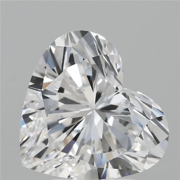 4.06 Carat Heart Lab Grown Diamond, Excellent Polish, D Color, VVS1 Clarity