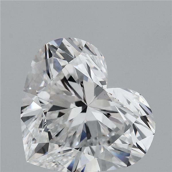 9.04 Carat Heart Lab Grown Diamond, Excellent Polish, E Color, VVS2 Clarity