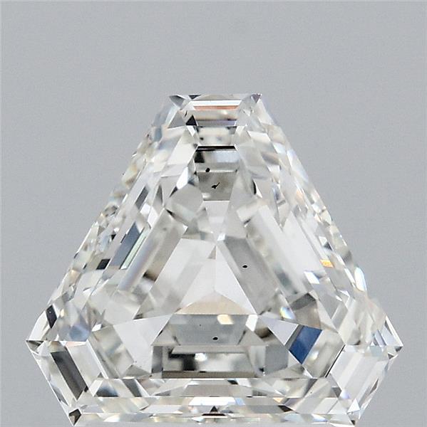2.07 Carat Hexagonal Modified Step Cut Lab Grown Diamond, Excellent Polish, H Color, VS2 Clarity