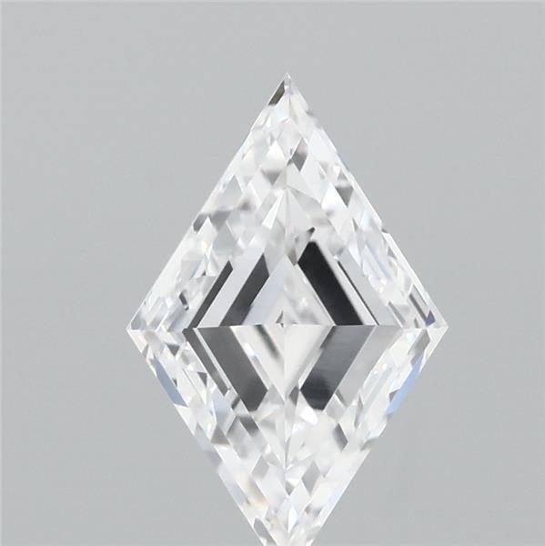 0.95 Carat Lozenge Lab Grown Diamond, Excellent Polish, D Color, VVS2 Clarity