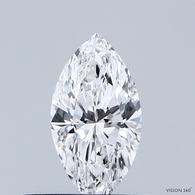 0.33 Carat Marquise Lab Grown Diamond, Very Good Polish, D Color, VVS1 Clarity