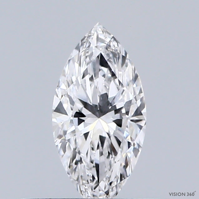 0.34 Carat Marquise Lab Grown Diamond, Very Good Polish, D Color, VS1 Clarity