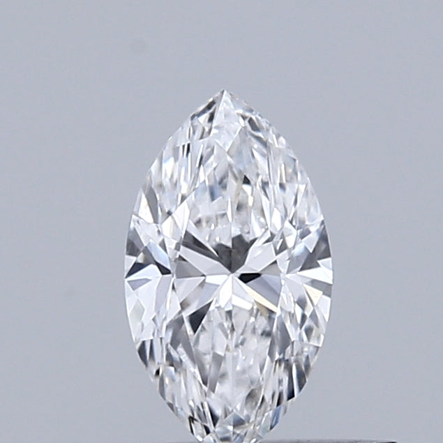 0.34 Carat Marquise Lab Grown Diamond, Very Good Polish, D Color, VVS2 Clarity