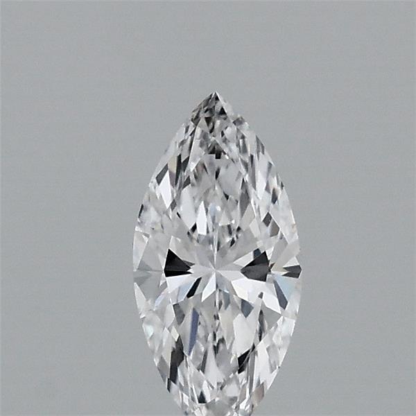 0.36 Carat Marquise Lab Grown Diamond, Very Good Polish, D Color, VVS2 Clarity