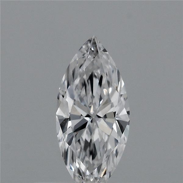 0.36 Carat Marquise Lab Grown Diamond, Very Good Polish, D Color, VVS2 Clarity