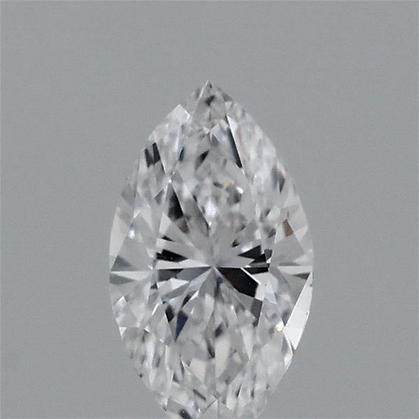 0.37 Carat Marquise Lab Grown Diamond, Very Good Polish, D Color, VVS2 Clarity
