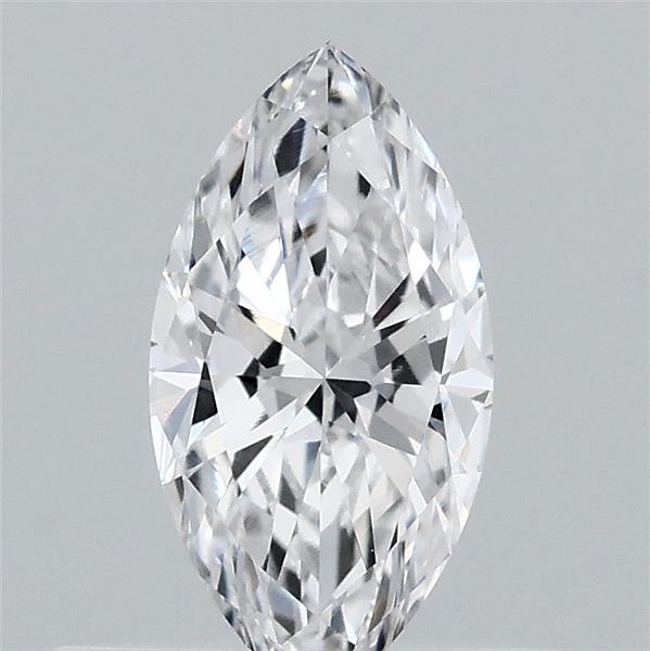 0.37 Carat Marquise Lab Grown Diamond, Very Good Polish, D Color, VVS2 Clarity