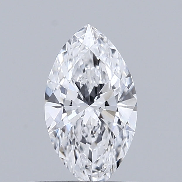 0.41 Carat Marquise Lab Grown Diamond, Very Good Polish, D Color, VVS2 Clarity