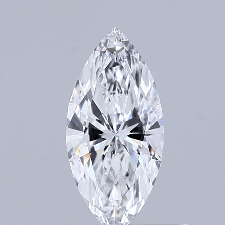 0.45 Carat Marquise Lab Grown Diamond, Very Good Polish, D Color, VVS1 Clarity