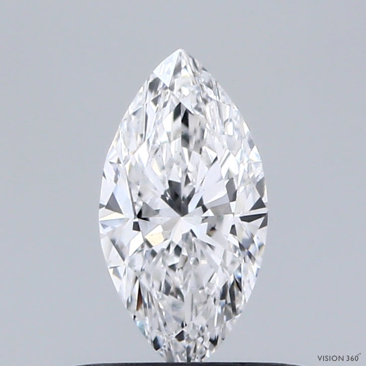 0.45 Carat Marquise Lab Grown Diamond, Very Good Polish, E Color, VS1 Clarity