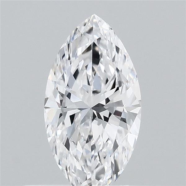0.46 Carat Marquise Lab Grown Diamond, Very Good Polish, D Color, VVS2 Clarity