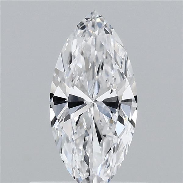 0.47 Carat Marquise Lab Grown Diamond, Very Good Polish, D Color, VVS2 Clarity