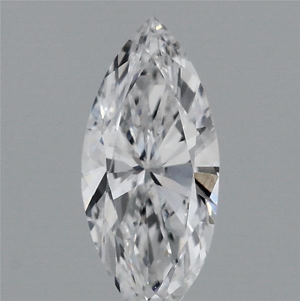 0.47 Carat Marquise Lab Grown Diamond, Very Good Polish, D Color, VVS2 Clarity
