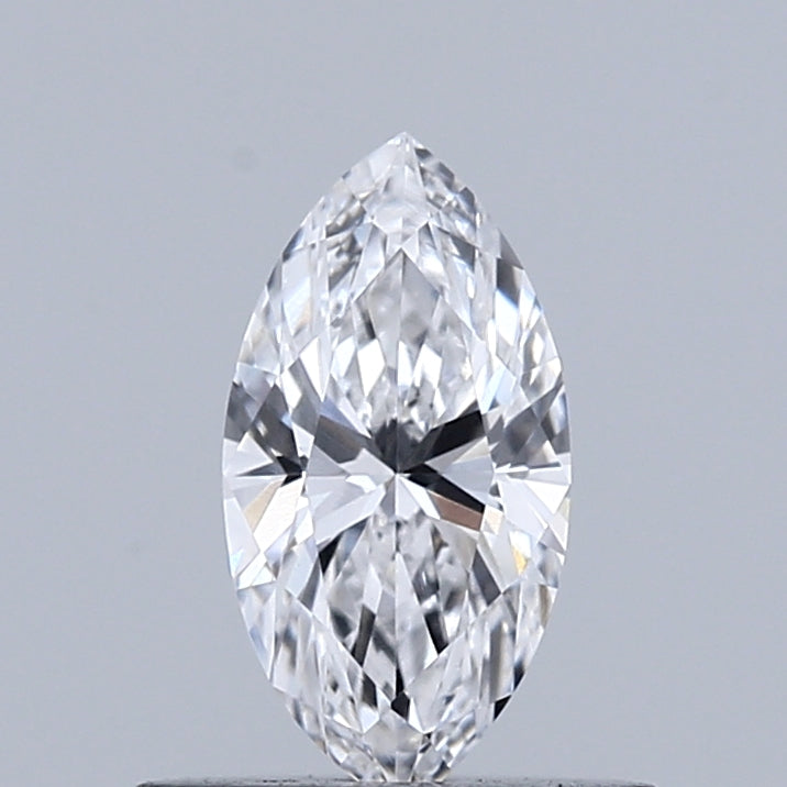 0.48 Carat Marquise Lab Grown Diamond, Very Good Polish, D Color, VVS2 Clarity