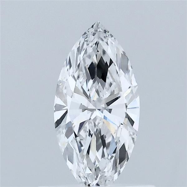 0.53 Carat Marquise Lab Grown Diamond, Very Good Polish, D Color, VVS1 Clarity