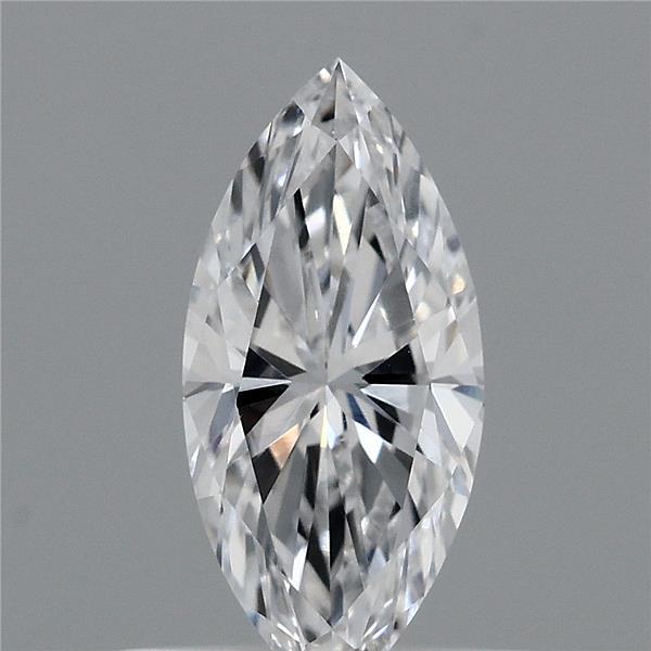 0.53 Carat Marquise Lab Grown Diamond, Very Good Polish, D Color, VVS1 Clarity