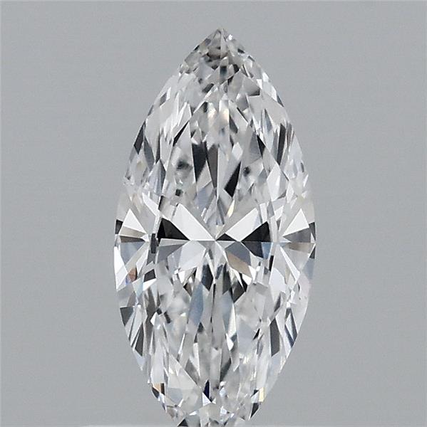 0.59 Carat Marquise Lab Grown Diamond, Very Good Polish, E Color, VVS2 Clarity