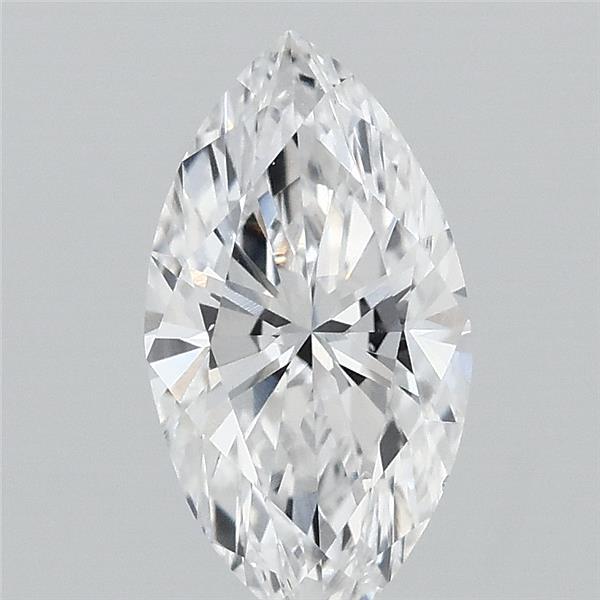 0.63 Carat Marquise Lab Grown Diamond, Very Good Polish, D Color, VS1 Clarity
