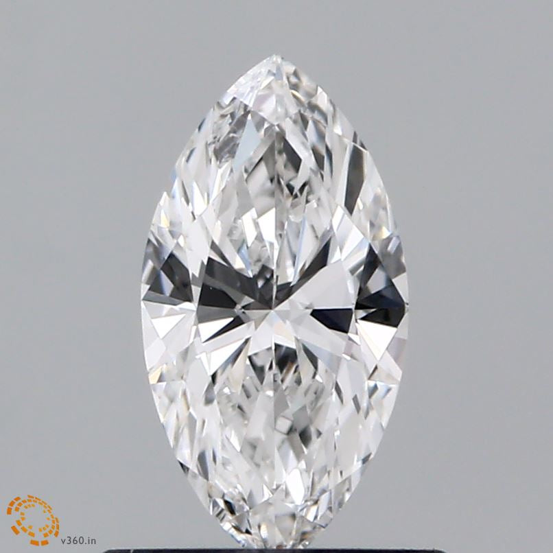 0.64 Carat Marquise Lab Grown Diamond, Very Good Polish, E Color, VS1 Clarity