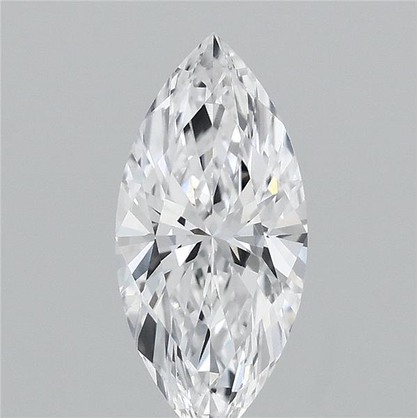 0.65 Carat Marquise Lab Grown Diamond, Very Good Polish, D Color, VVS2 Clarity