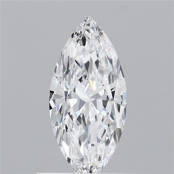 0.66 Carat Marquise Lab Grown Diamond, Very Good Polish, E Color, VVS2 Clarity