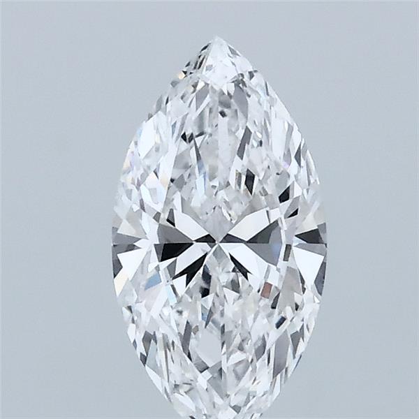 0.71 Carat Marquise Lab Grown Diamond, Very Good Polish, D Color, VVS2 Clarity
