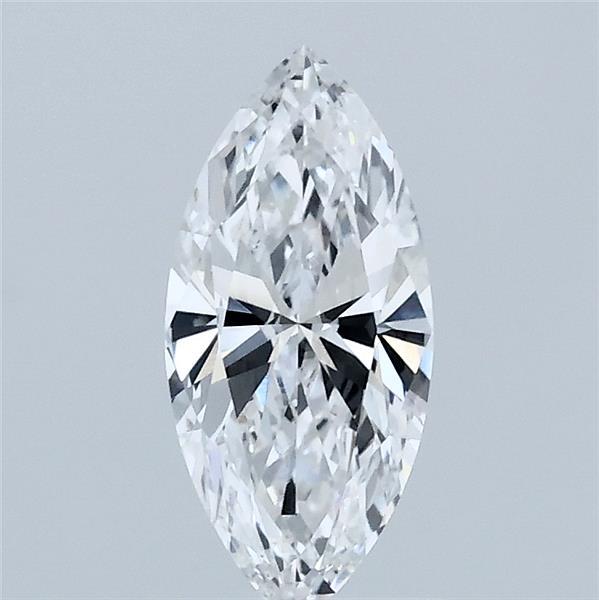 0.71 Carat Marquise Lab Grown Diamond, Very Good Polish, D Color, VVS2 Clarity