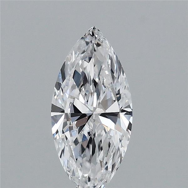 0.71 Carat Marquise Lab Grown Diamond, Very Good Polish, D Color, VVS2 Clarity