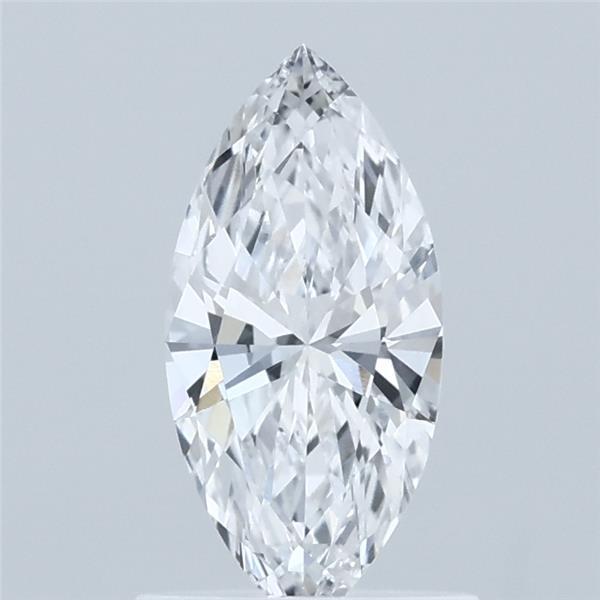 0.77 Carat Marquise Lab Grown Diamond, Very Good Polish, D Color, VVS2 Clarity