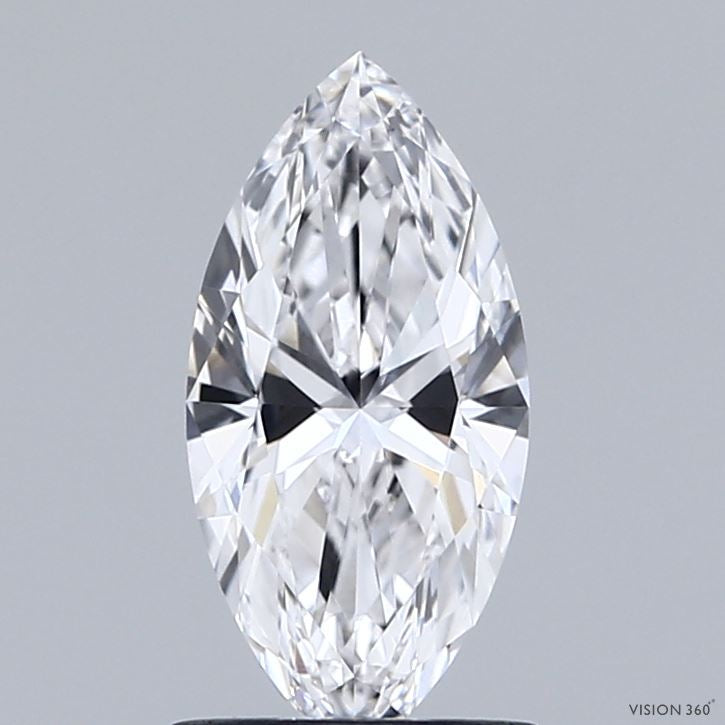 0.95 Carat Marquise Lab Grown Diamond, Excellent Polish, E Color, VVS1 Clarity
