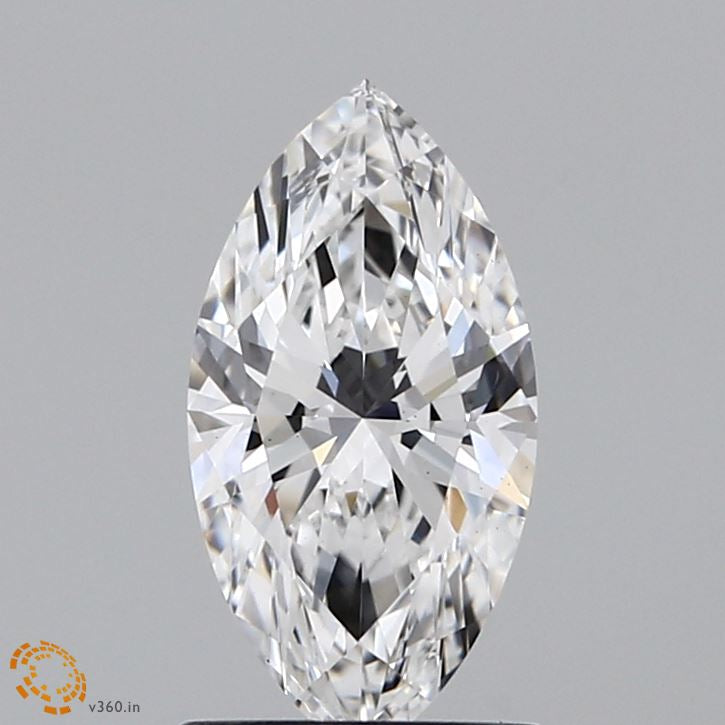1.03 Carat Marquise Lab Grown Diamond, Excellent Cut, E Color, VS2 Clarity