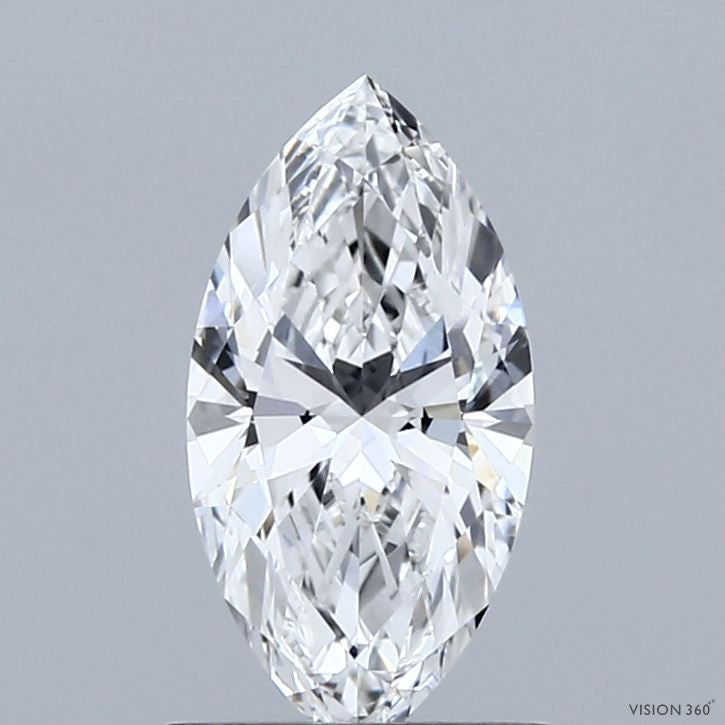 1.06 Carat Marquise Lab Grown Diamond, Excellent Polish, D Color, VVS2 Clarity