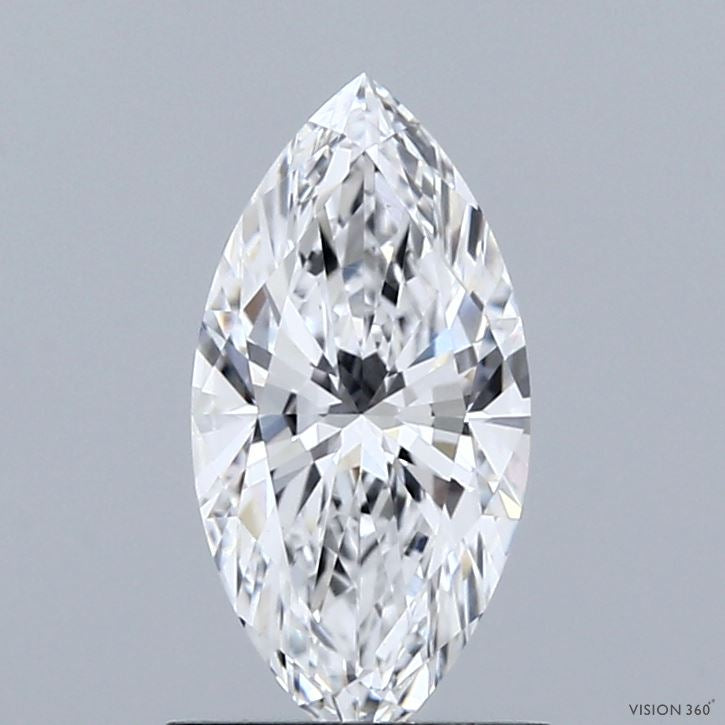 1.06 Carat Marquise Lab Grown Diamond, Excellent Polish, D Color, VVS2 Clarity